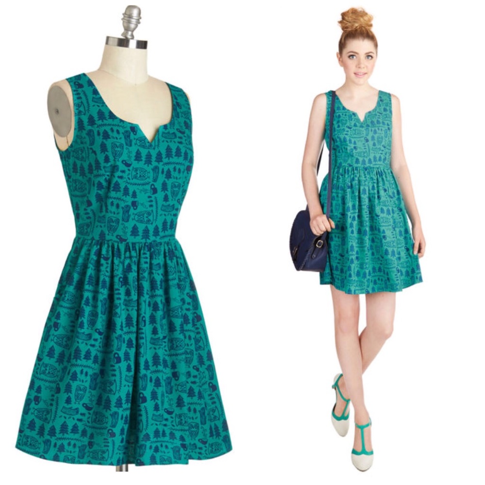 RARE forest things first dress